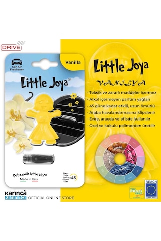 Little Joya Vanilla Kalorifere Geçme Oto Kokusu Vanilya