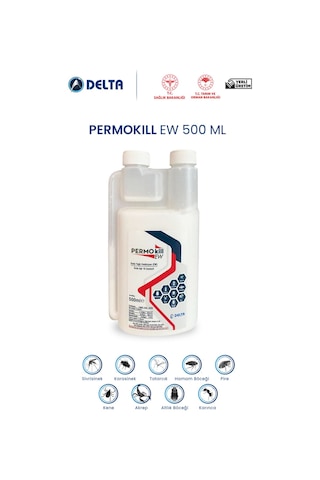 Permokill 18 Ew 500 Ml Haşere Ilacı Konsantre Sıvı