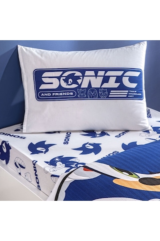 Taç Lisanslı Sonic Modern 3 Tek Kişilik Pamuk Pike Takımı 000000001000050132 Çok Renkli