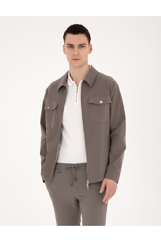 Pierre Cardin Erkek Vizon Ceket 50287776-vr052