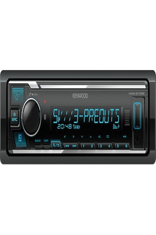 Kenwood Kmm-bt358 Oto Teyp 5v Rca Çıkışlı 3 Amfi Çıkışlı