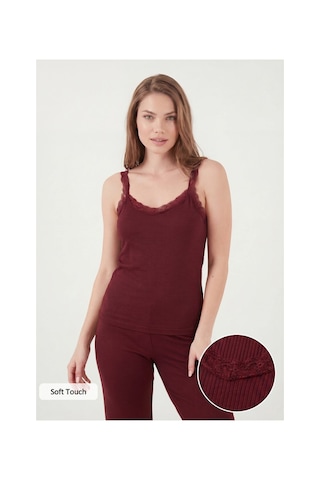 Lela Bayan Pijama Takımı 65770822 Bordo
