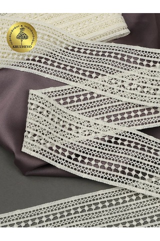Kruzhevo El İşi Ve Dikiş İçin Mat Gipür Dantel 7,5 Cm 3m 238417708