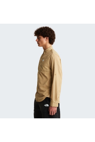 The North Face M Sequoıa Ls Shırt Erkek Gömlek Nf0a8fu5lk51 Nf0a8fu5lk51 Bej