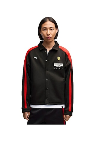 Puma Ferrarı T7 Track Jkt Erkek Günlük Ceket 63705501 Siyah