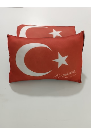 Ayyıldız Yastık Kırmızı