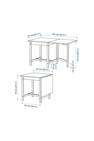 Ikea Çok Renkli Modern Yemek Masası - Mutfak Masası Takımı