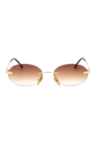 Falenti Ae2036-c2 52 Unisex Güneş Gözlüğü Kahverengi