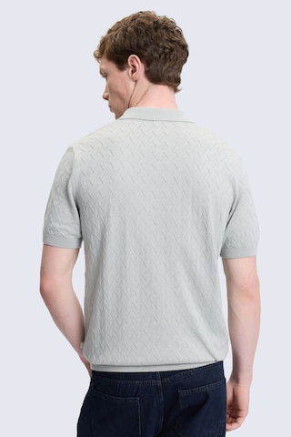 Hatemoğlu Gri Regular Fit Polo Yaka Pamuklu Tişört
