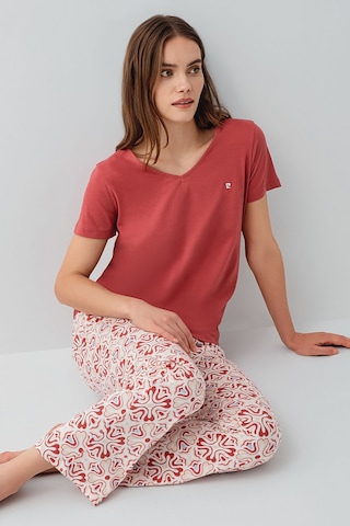 Pierre Cardin Kadın Bordo Pijama Takım Bordo