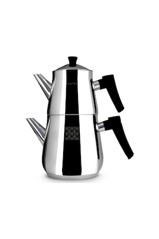 Serenk Definition Çelik Çaydanlık Siyah