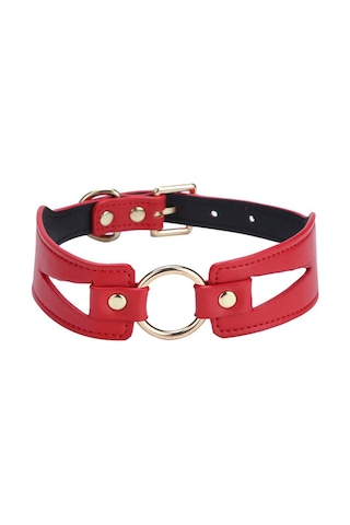 Zaga Oyun Fantezi Zincirli Tasma Kırmızı Çok Renkli