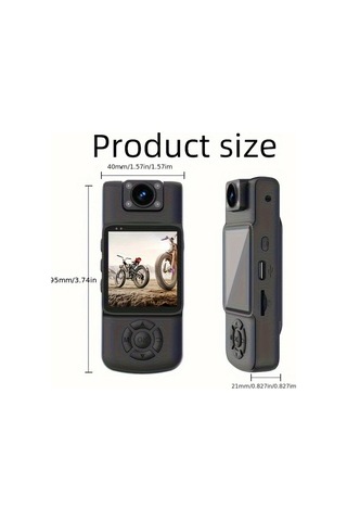 Dashanshop Mini Hd Dv Kamera 32g Hafıza Kartlı Mini Video Kayıt Cihazı Portatif Spor Toplantı Evcil Hayvan Kaydı