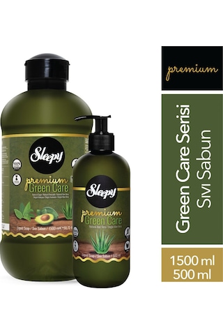 Sleepy Premium Green Care Serisi Sıvı Sabun 1500 ML + 500 ML