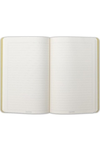 Ela's Paper Leopar Notes Çizgili Defter Gri