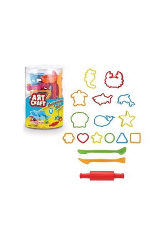 03291 Dede, Art Craft Modelleme Seti 17 Parça / +3 Yaş Çok Renkli