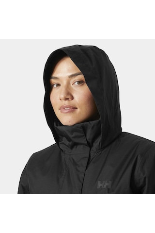 Helly Hansen W Vancouver Ins Kadın Yağmurluk Mont-31321 Siyah