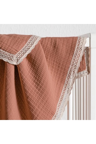 Kanz 4 Kat Kopanaki Müslin Pike Knz-017 Kiremit Kiremit