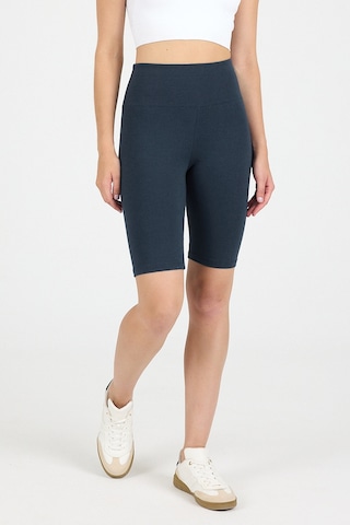 Malabadi Kadın Füme Penye Modal Yüksek Bel Sporcu Biker Tayt 1911 Füme