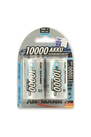 Ansmann Nimh Pil Mono 10000 Mah 2'li Blister Ambalaj