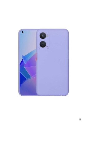 Oppo A76 Kılıf Zore Mara Lansman Kapak Lila