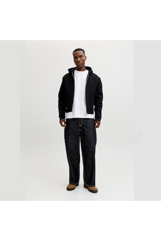 Jack & Jones Dust Script Erkek Beyaz Tişört 12292982-bw Beyaz