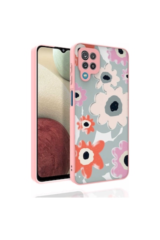 Zore Galaxy Uyumlu M33 Kılıf Desenli Kamera Korumalı Parlak Nora Kapak - No5 No5