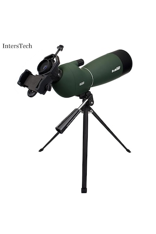 Interstech 25-75x70 Zoom Monoküler Teleskop Dürbün Gece Görüşü Su Geçirmez