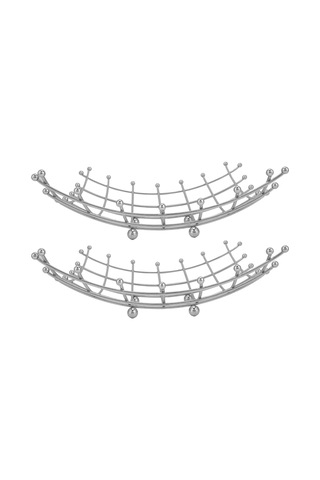 Paslanmaz Çelik Meyve Sepeti, Kase, Sebzelik, Depolama Rafı, Mutfak Depolama, Dekor -