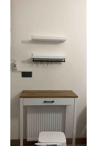 Kahve Köşesi Takımı - Ceviz 80 X 30 X 92