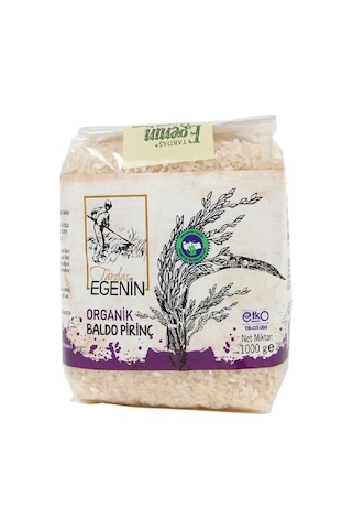 Tardaş Egenin Organik Baldo Pirinç 1 KG