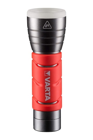 Varta Outdoor Sports F10 Led El Feneri Gri - Kırmızı