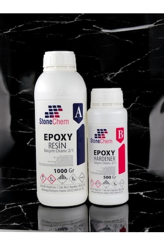 Stone Chem Epoxy 1.5 KG Ultra Şeffaf