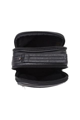 Siyah Erkek Us Polo Assn Silver Logo Erkek Çapraz Askılı Çanta Pl Siyah