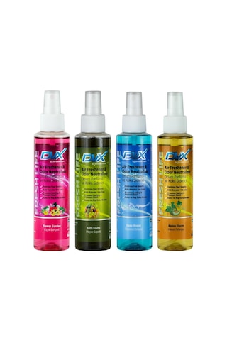 Divortex Fresh Life 4 Çeşit Oto ve Ortam Kokusu 4 x 150 ML