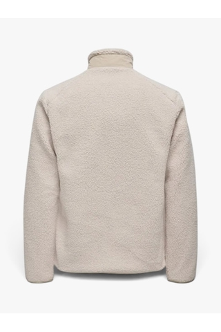 Only & Sons Onsdallas Sherpa Jacket Otw Vd Erkek Gray Mont - 22025599 Gri