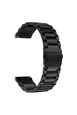 Samsung Galaxy Uyumlu Watch Gear S3 (46 Mm) Paslanmaz Metal Kordon (478639624)
