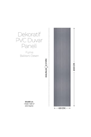 60x280 Duvar Paneli Lambiri Desen ,salon,duvar,tv Ünitesi-açık Gri,siyah Mt236