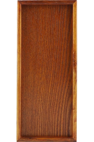 Servis Tepsisi, Dikdörtgen Ahşap Çay Tepsisi Otel Ev Mutfak Tepsileri Atıştırmalık Tepsisi Kahvaltı Tepsisi Gıda Saklama Kabı 35 15cm