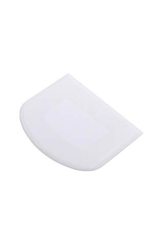 Kullanışlı Fondan Hamur Kazıyıcı Kek Kesici Pasta Pişirme Aracı Beyaz 1 Adet