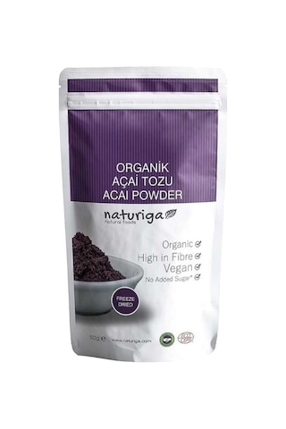 Naturiga Organik Açai Tozu 50 G