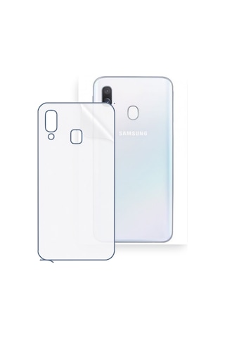 Samsung Galaxy A40 Uyumlu Arka Yüzey Hidrojel Koruyucu Film