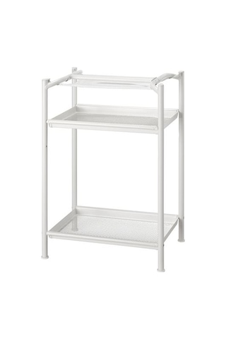 Ikea Spänd Saklama Bölmeli Masa Ayağı, Beyaz