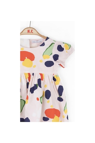 Nk Kids Kız Bebek Clown Elbise Coral Çok Renkli