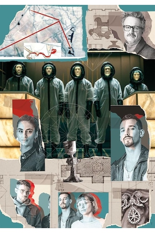 La Casa De Papel Puzzle Berlin 1 1000 Parça High Quality Collection Yetişkin Puzzle