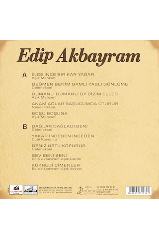 Edip A Kbayram / Edip Akbayram En İyileriyle Analog Master
