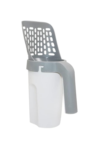 Markapet Hazneli Kedi Kumu Küreği Çöp Poşetli