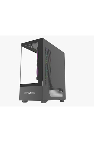 Strong Melkor Siyah 6x 120MM Argb Atx Gaming Bilgisayar Kasası Powersız