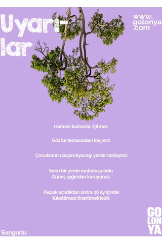 Golonya Sungurlu Cam Şişe Kolonya 250 ML