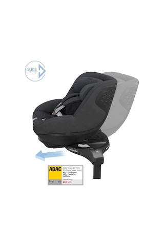 Maxi-Cosi Pearl 360 Pro Dünyanın İlk Kızaklı, Araç Dışına Çıkabilen 360 Dönebilen Yatabilen İsofix Bazalı Bebek Oto Koltuğu 0-18 kg Authentic Graphite